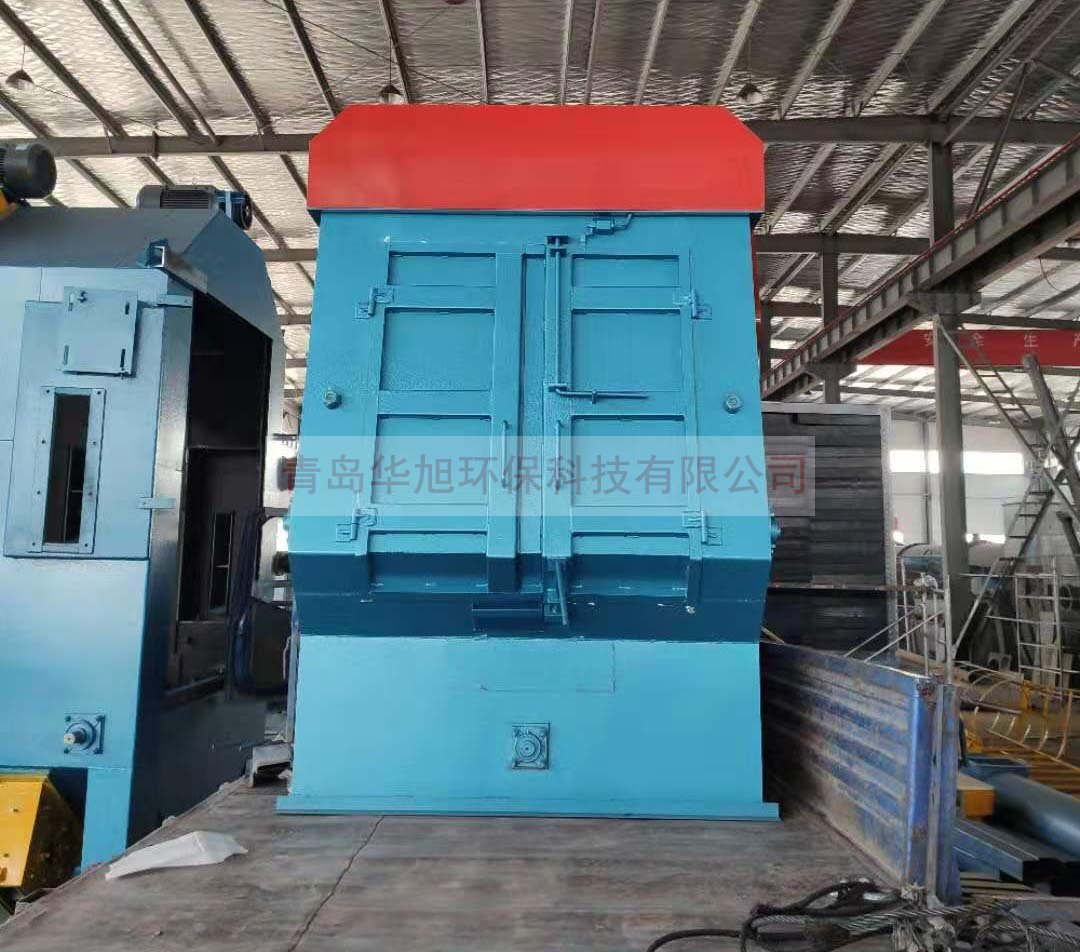 Q3210履帶式拋丸機(jī)用于清理小型零部件