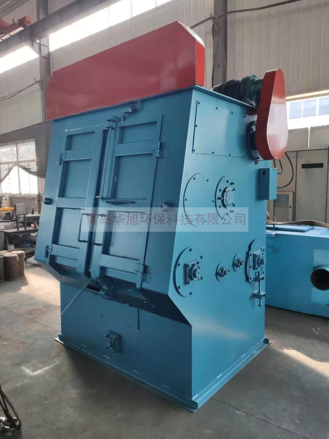 Q3210履帶式拋丸機裝車發(fā)貨現(xiàn)場圖