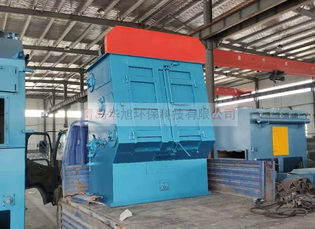 Q3210履帶式拋丸機裝車發(fā)貨現(xiàn)場圖