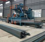 方管拋丸機-角鐵除銹設備