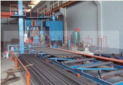 鋼筋線材拋丸機使用效果