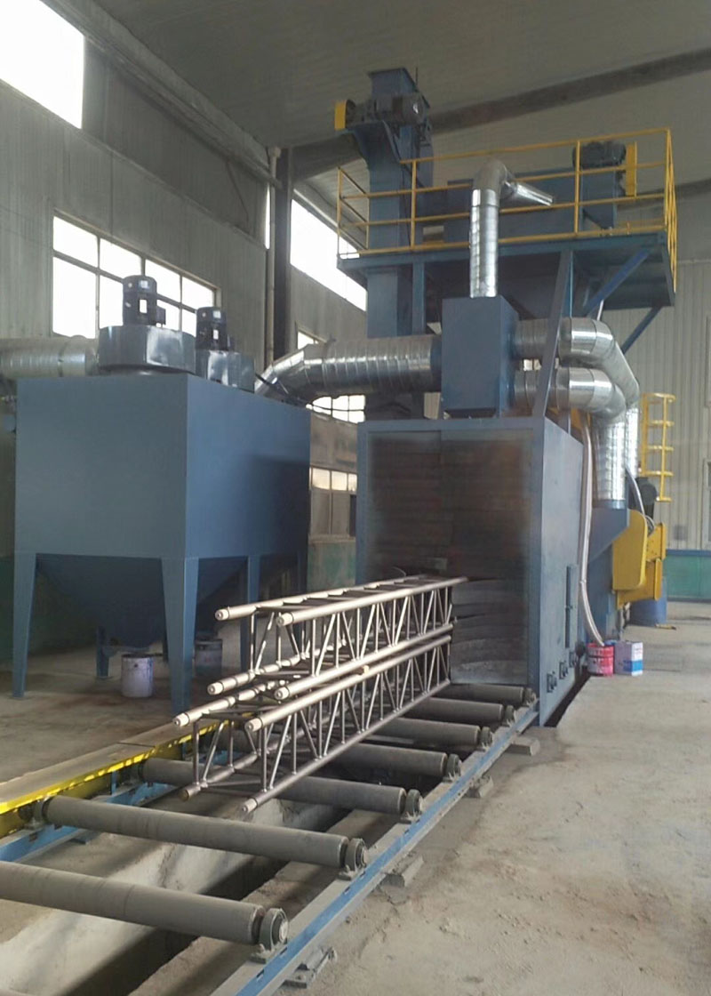 通過式拋丸機(jī)清理效果