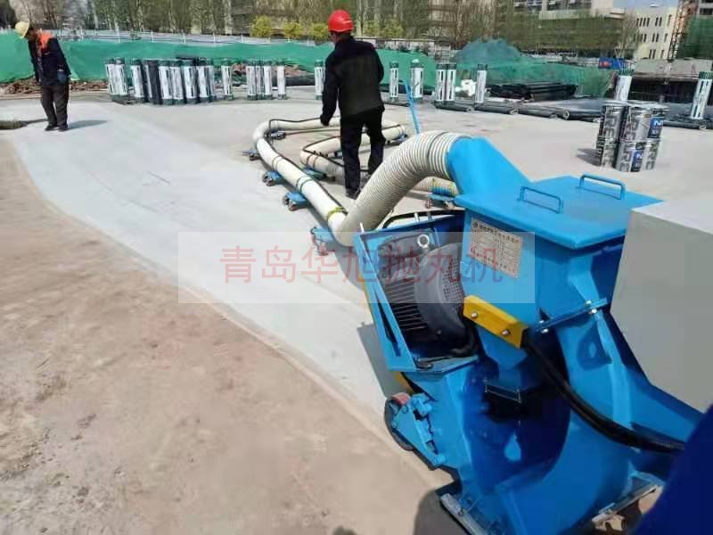 地下車庫頂板拋丸防水處理